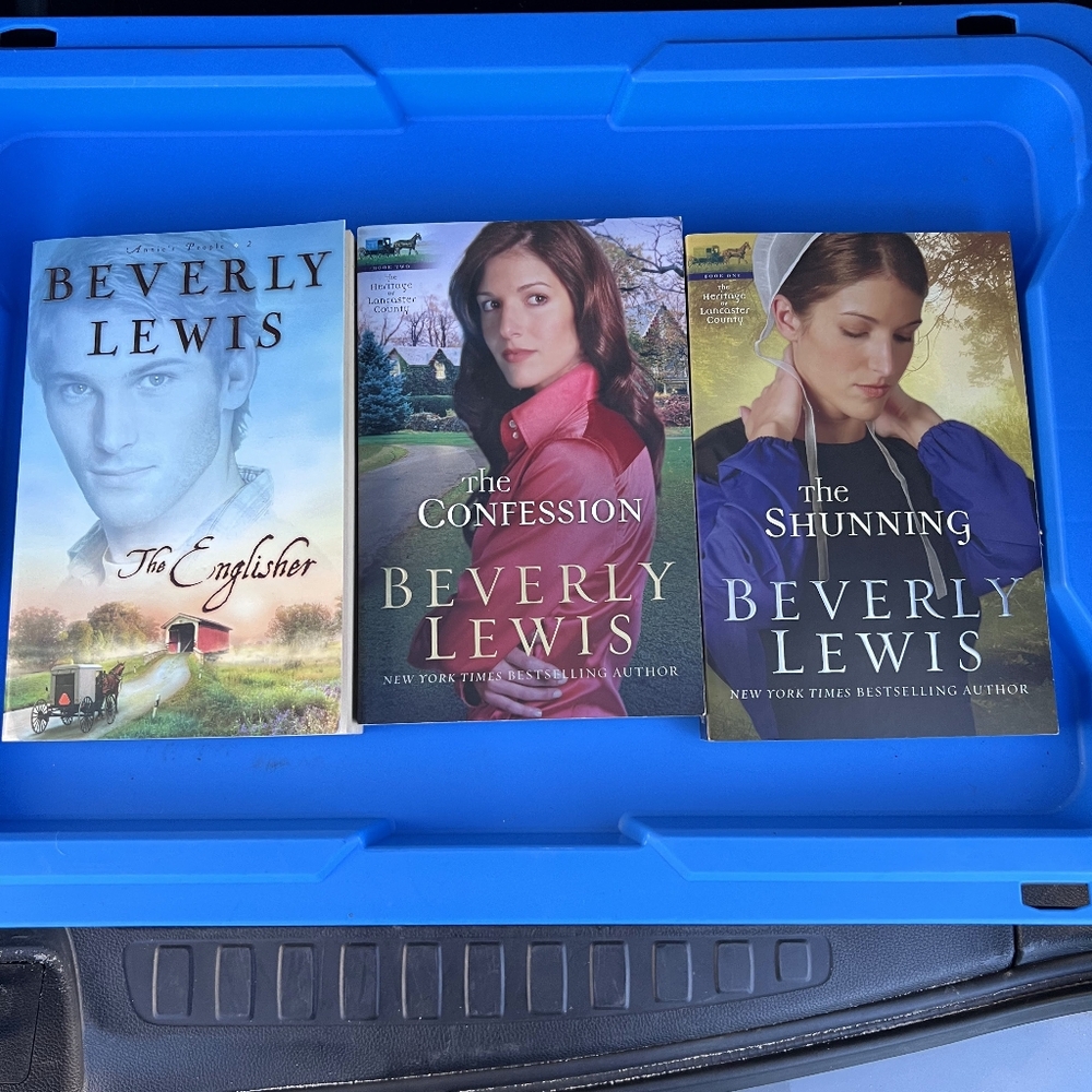 3 Beverly Lewis books